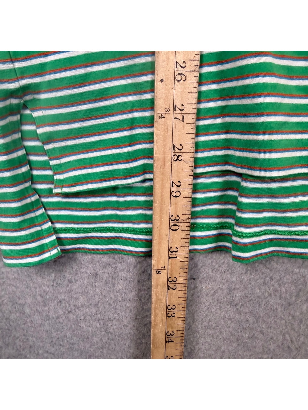 Polo Golf Ralph Lauren Men's XL Green Striped Performance Polo Shirt - Picture 5 of 6